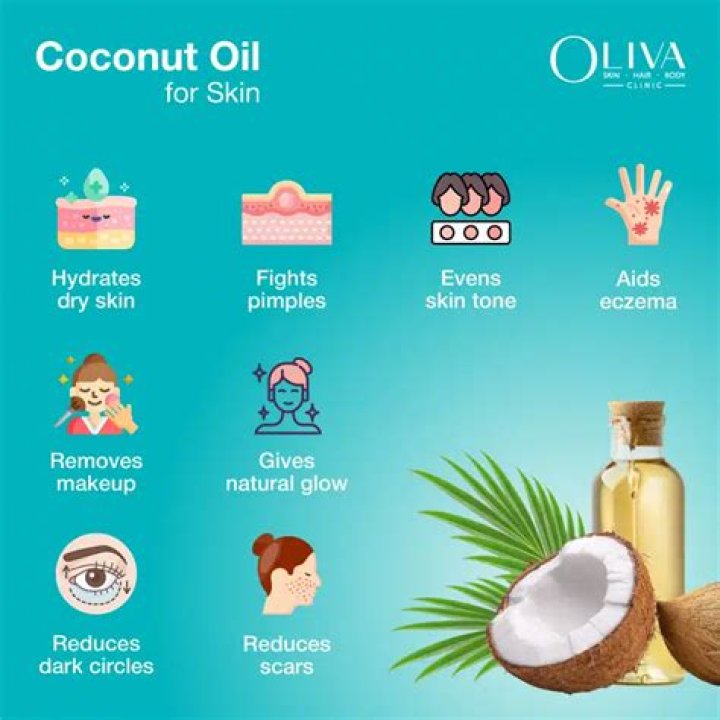 Can coconut oil make skin dry?
