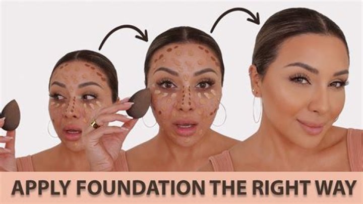Can I apply foundation on lips?