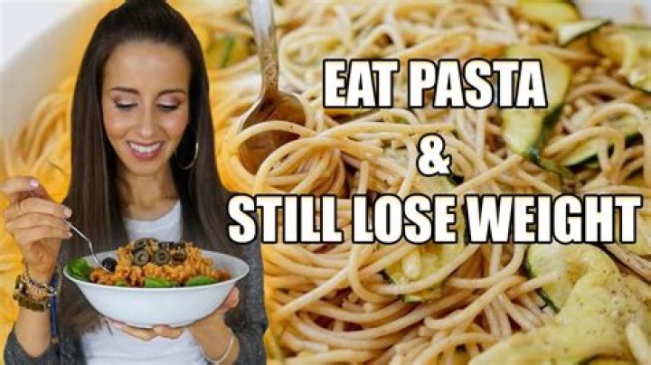 Can I eat pasta everyday and lose weight?