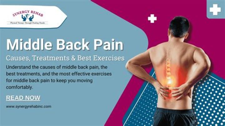 Can stress cause upper middle back pain?