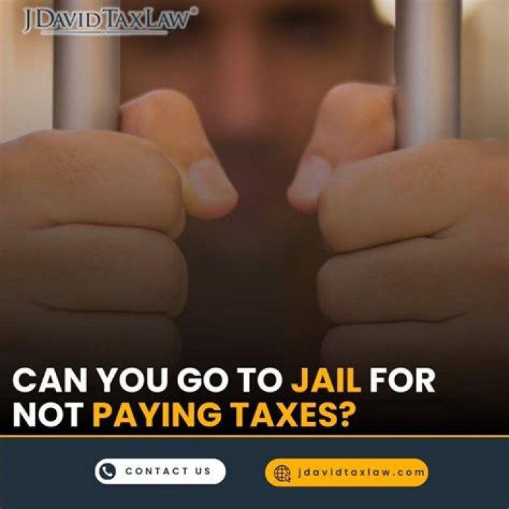 Can you go to jail for owing taxes?