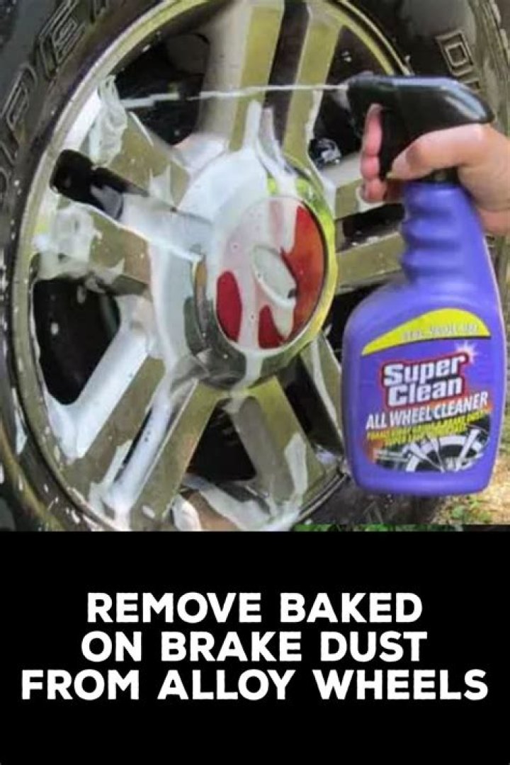 Can you use oven cleaner on alloy wheels?