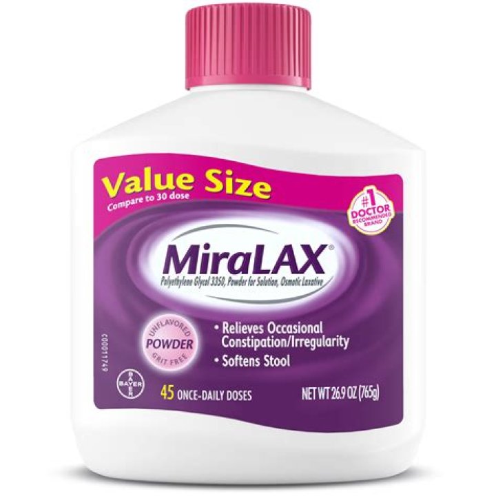 Can your body become dependent on MiraLAX?