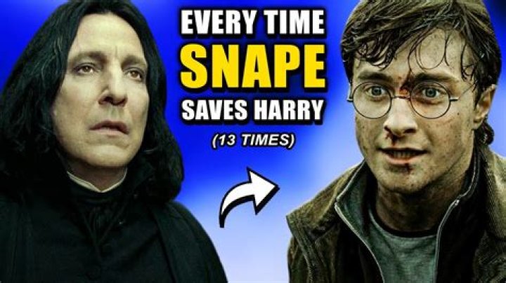 Did Snape ever forgive Harry?