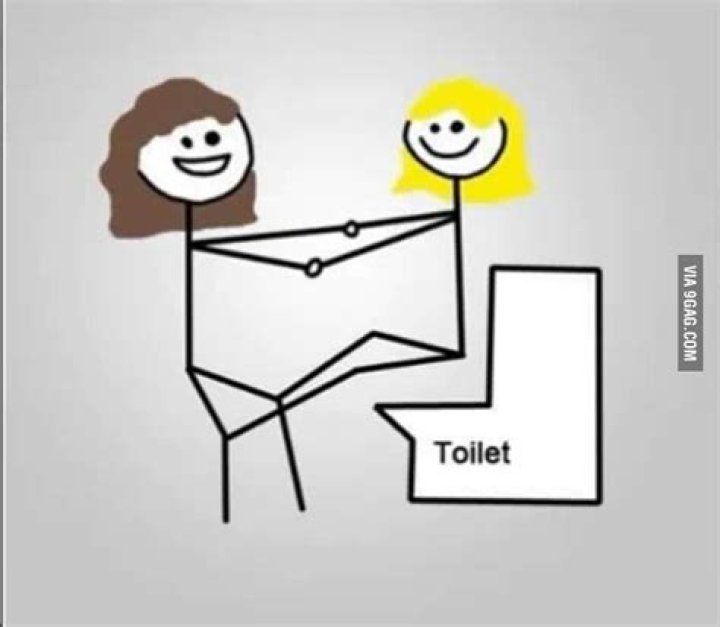 Do couples go to the bathroom together?