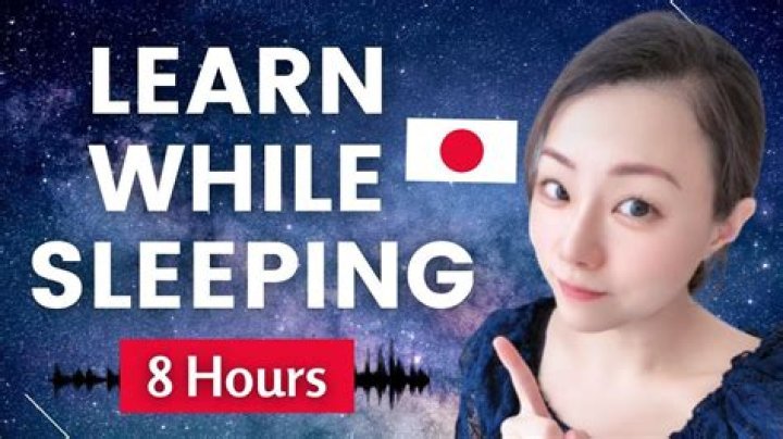 Does listening to Japanese while sleeping help?