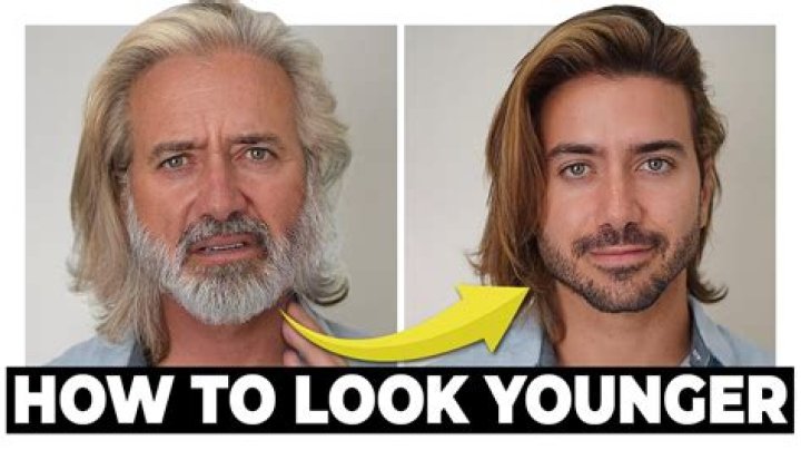 Does long hair make a man look older?