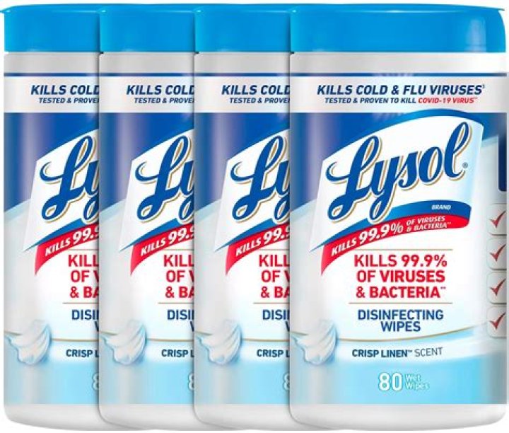 Does Lysol leave a residue?