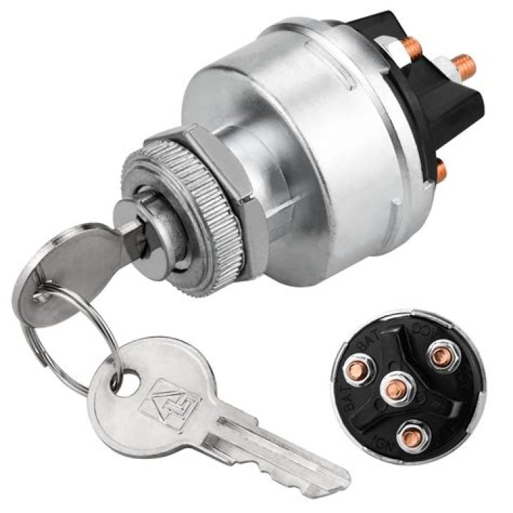 How do I bypass the ignition switch without the key?