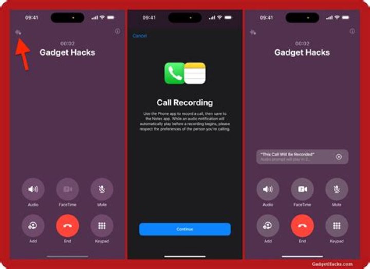 How do I record an incoming call on my iPhone without an app?