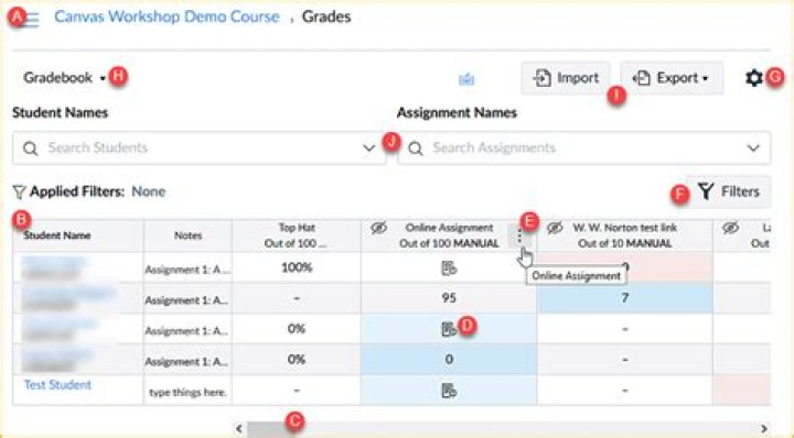 How do I round grades in canvas?