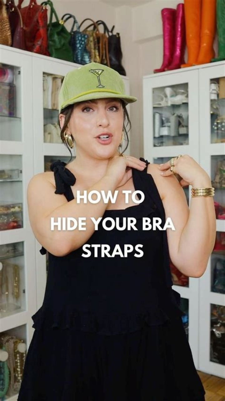 How do you hide bra straps?