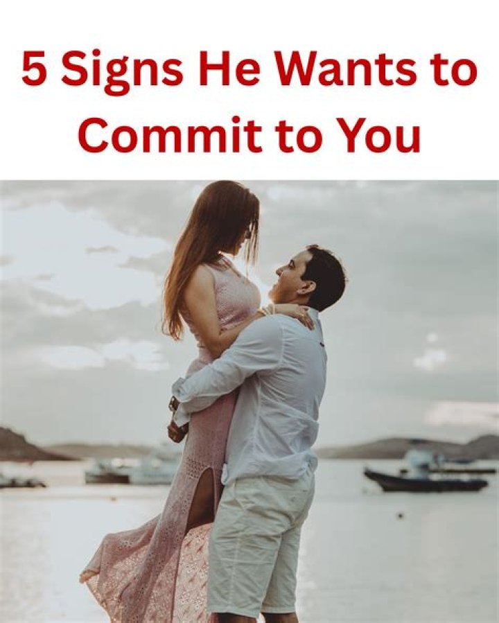 How do you know he wants to commit?
