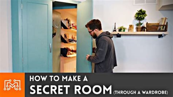 How do you make a secret room Wikihow?