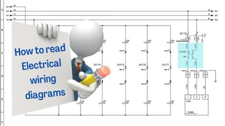 How do you read electrical drawings?