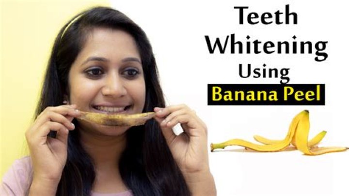 How long does it take to whiten teeth with banana peel?