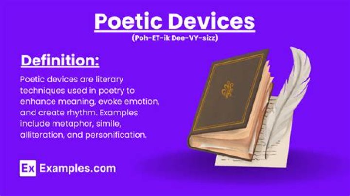 How many poetic devices are there?