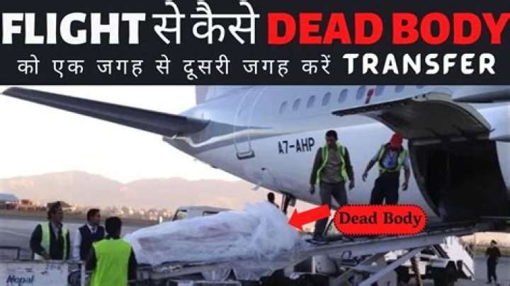 How much does it cost to transport a dead body on a plane?