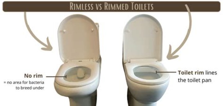 Is a rimless toilet better?