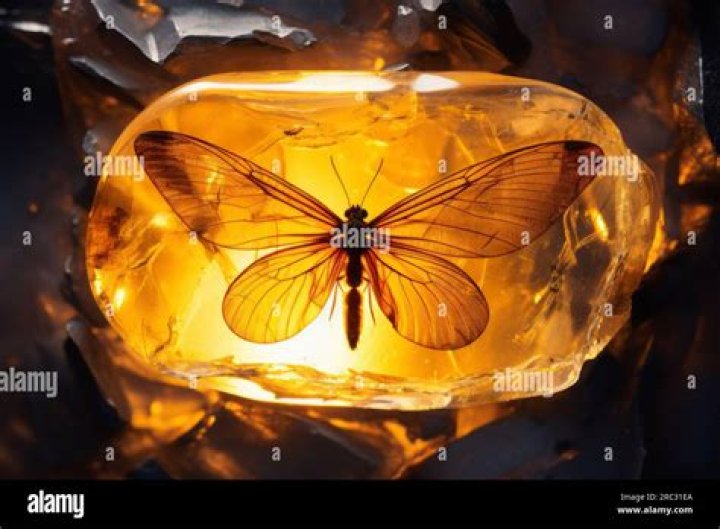 Is amber found in nature?