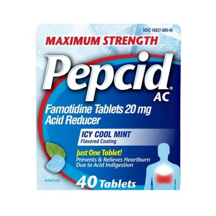 Is famotidine same as Pepcid?
