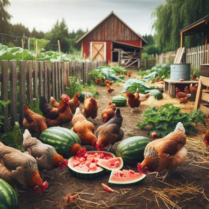 Is watermelon safe for chickens?
