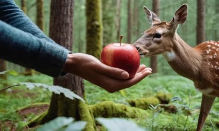 Should humans feed deer?