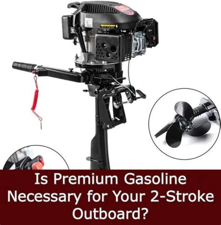 Should I use premium gas in my 2 stroke outboard?
