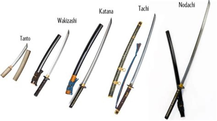 What are the 3 samurai blades called?