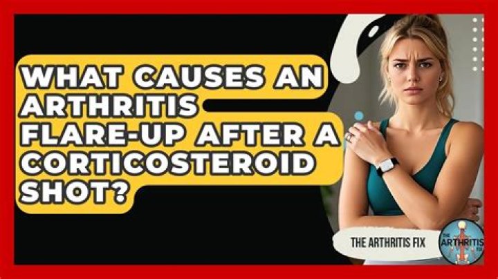 What causes an arthritis flare up?