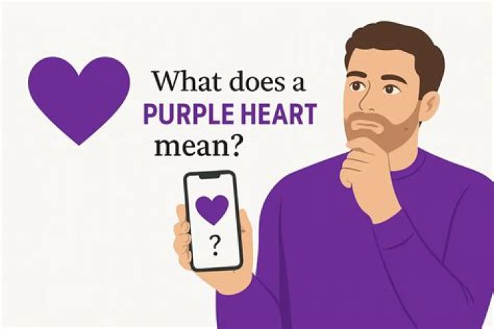 What does a purple person mean?