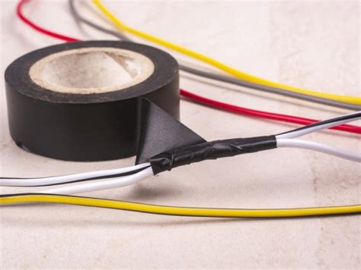 What does black electrical tape do?