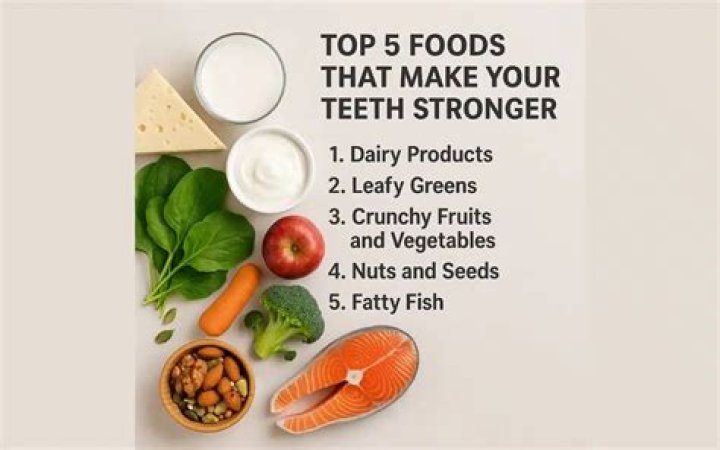 What foods make your teeth stay strong?