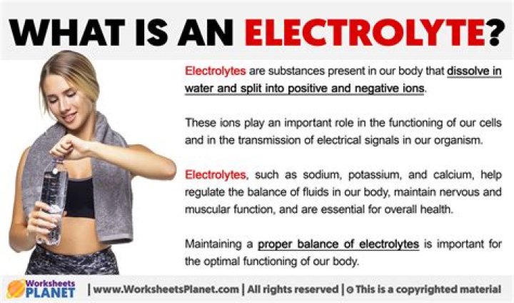 What happens if your body is low on electrolytes?