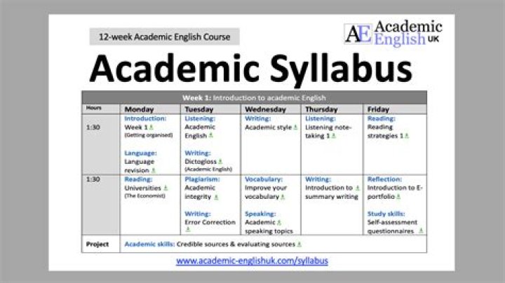 What is a good syllabus?