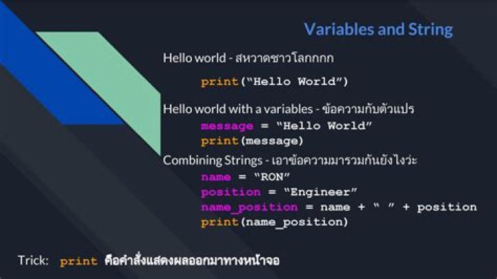 What is a string variable?