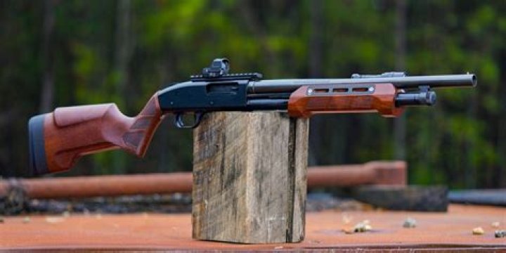 What is the pump shotgun called?