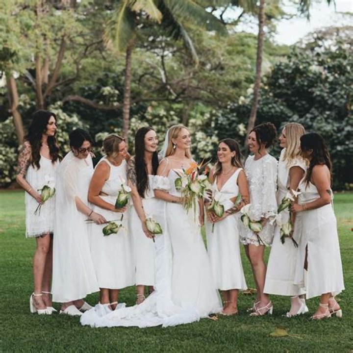 What is too white for a wedding?