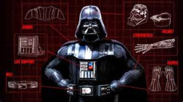 What is Vader's armor made of?