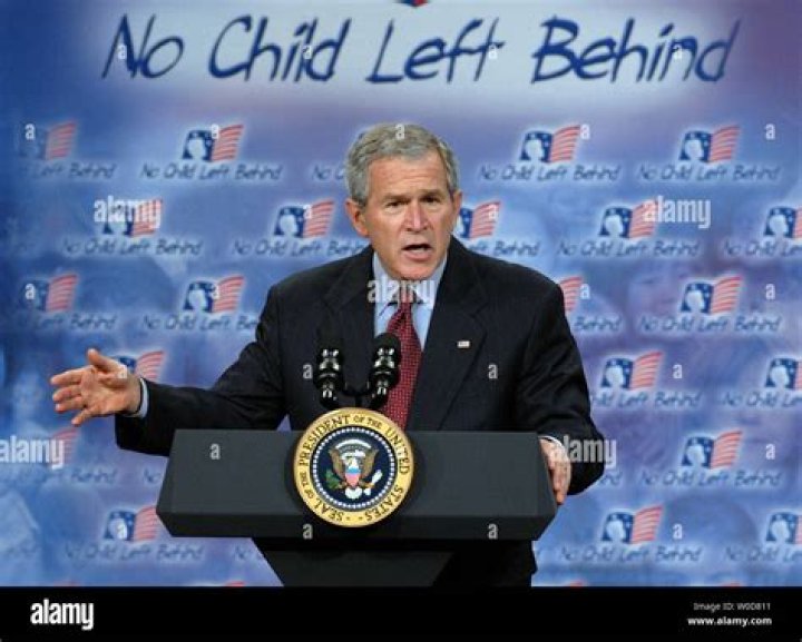 What President started No Child Left Behind?