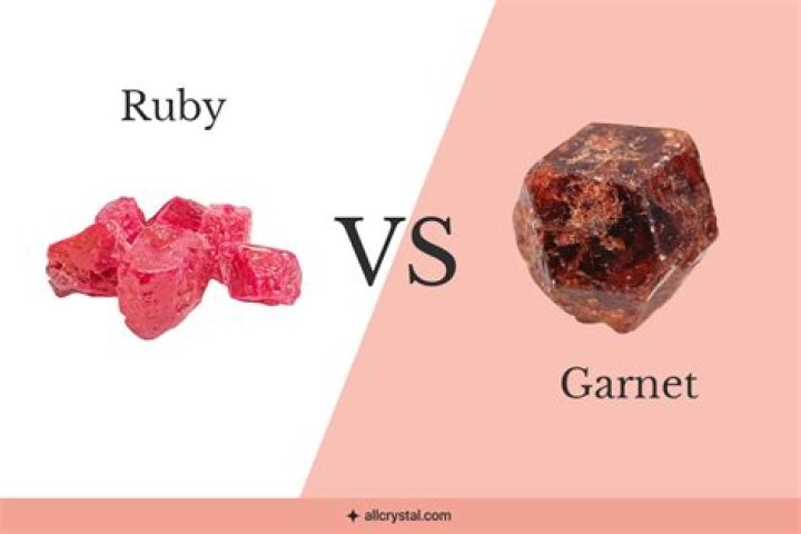 What the difference between a ruby and a garnet?