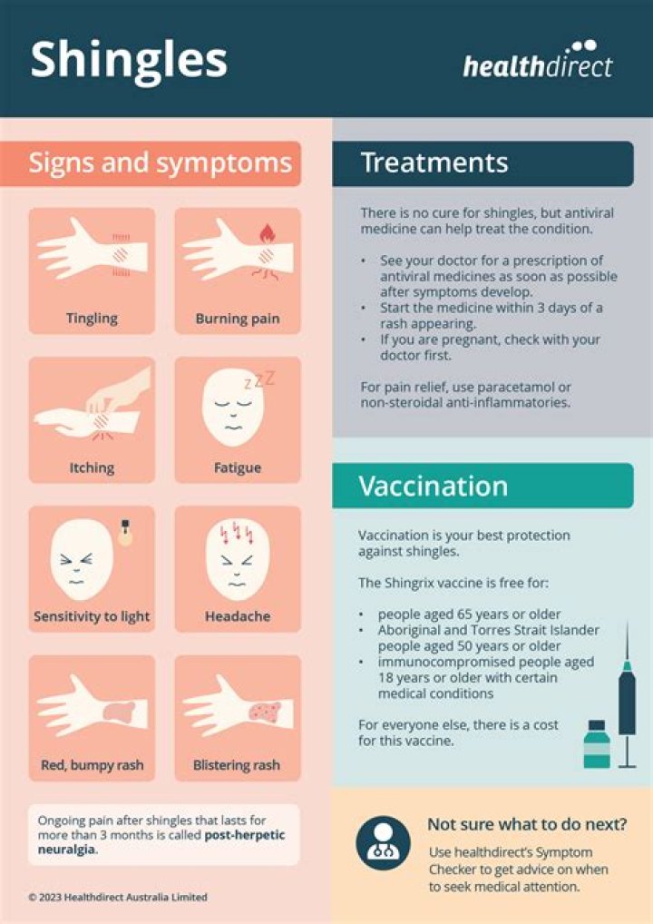 What triggers shingles outbreak?