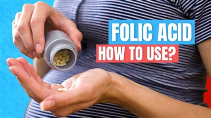 When should I start taking folic acid?