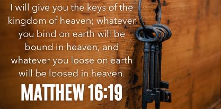 Where are the keys to heaven?