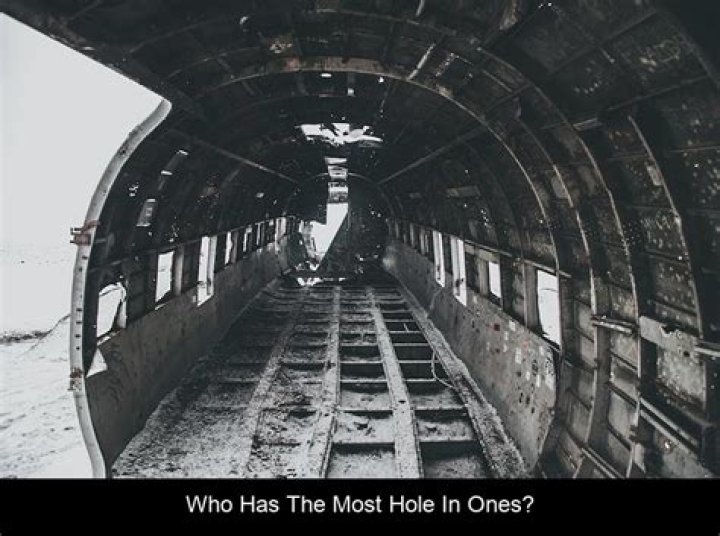 Who has the most hole in ones?