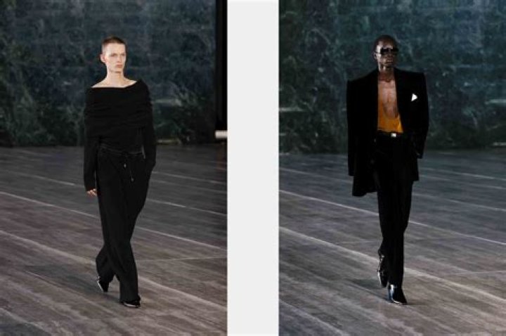 Who is the face of Saint Laurent?