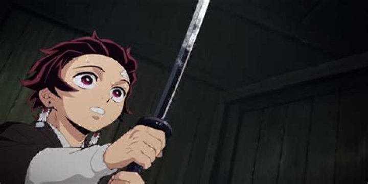 Why does Tanjiro have black Nichirin sword?