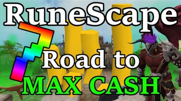 Why is Runescape max cash?